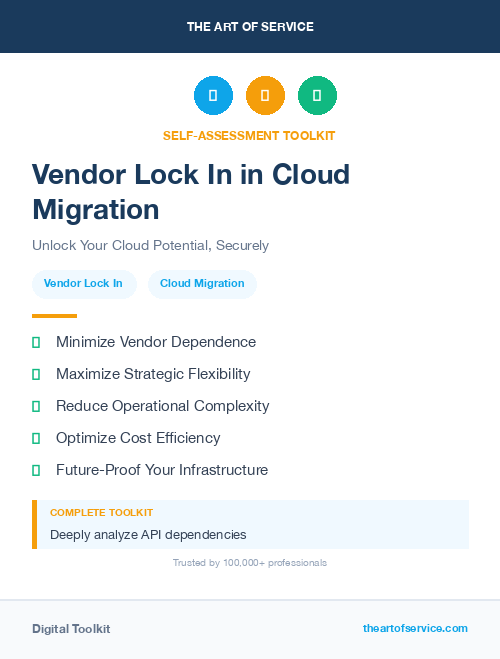 Vendor Lock In in Cloud Migration