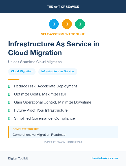 Infrastructure As Service in Cloud Migration