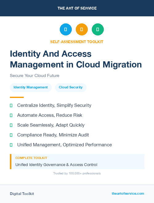Identity And Access Management in Cloud Migration