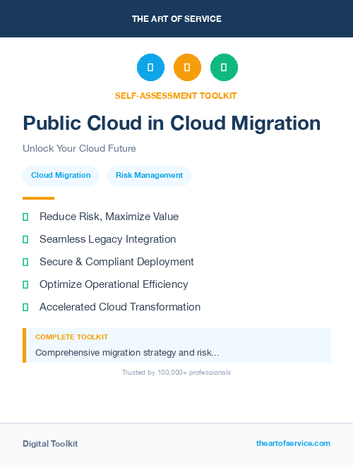 Public Cloud in Cloud Migration