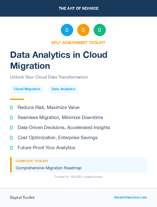 Data Analytics in Cloud Migration