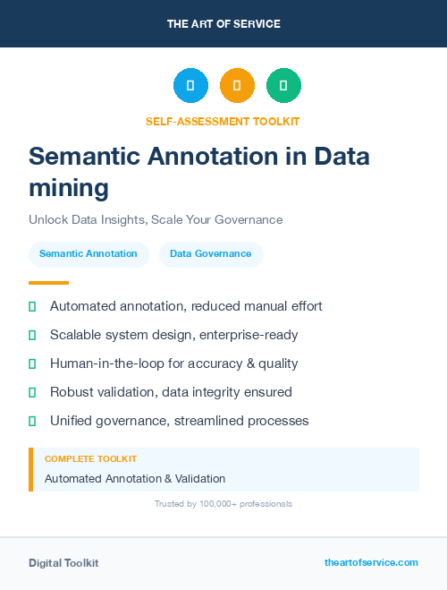 Semantic Annotation in Data mining