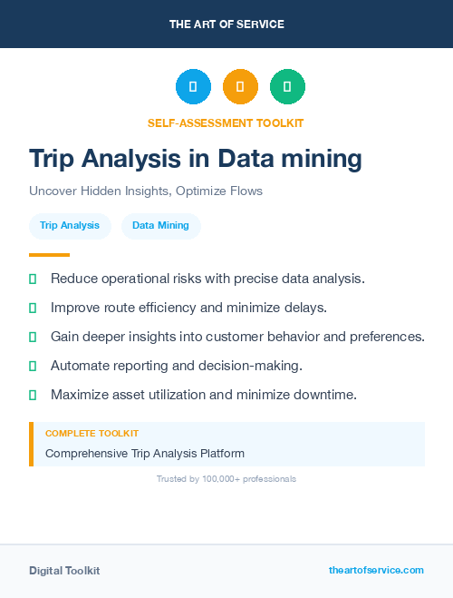 Trip Analysis in Data mining
