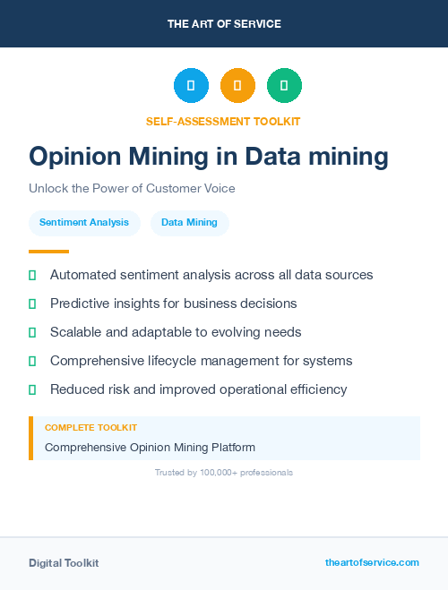 Opinion Mining in Data mining