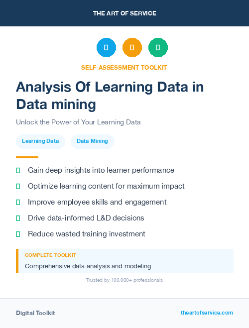 Analysis Of Learning Data in Data mining