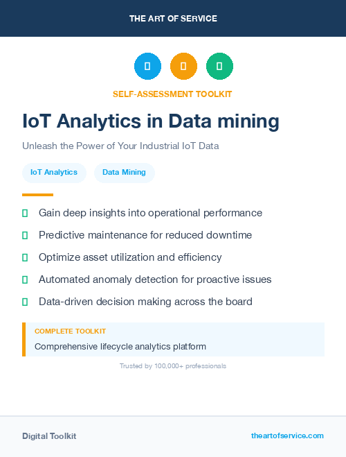 IoT Analytics in Data mining