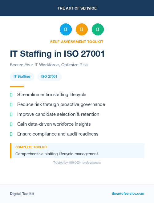 IT Staffing in ISO 27001