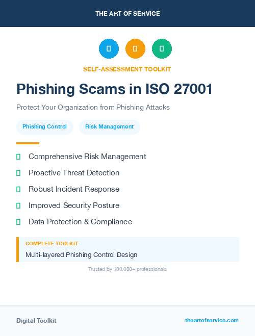 Phishing Scams in ISO 27001