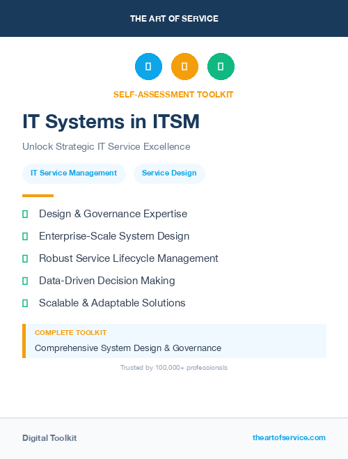 IT Systems in ITSM