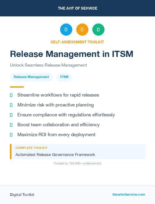 Release Management in ITSM