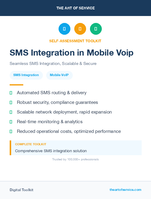 SMS Integration in Mobile Voip