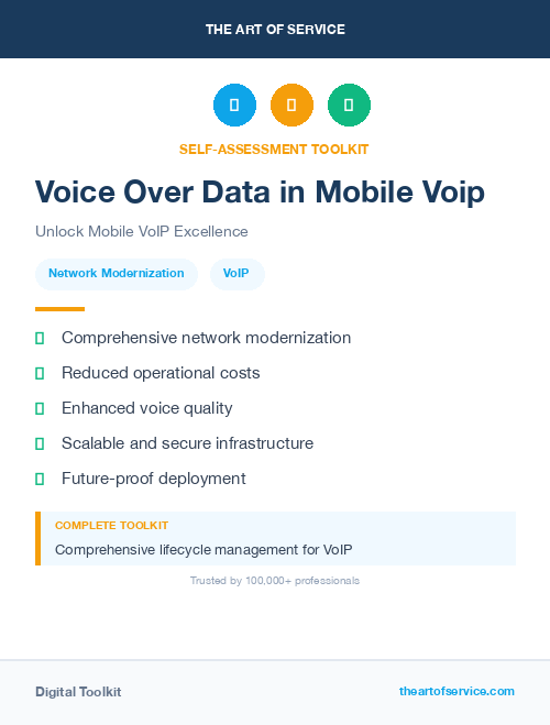 Voice Over Data in Mobile Voip