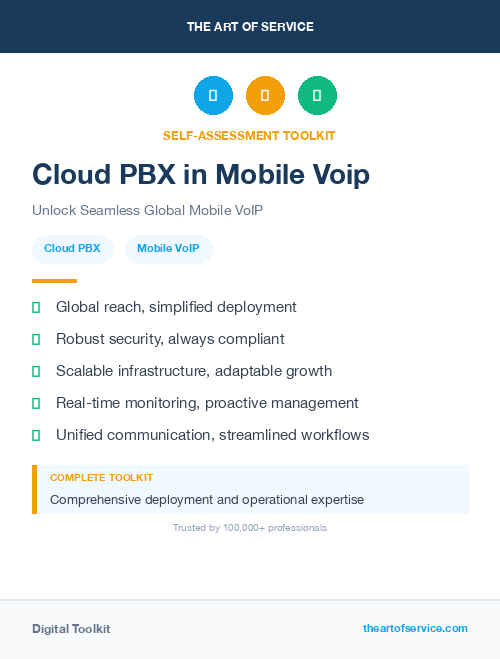 Cloud PBX in Mobile Voip