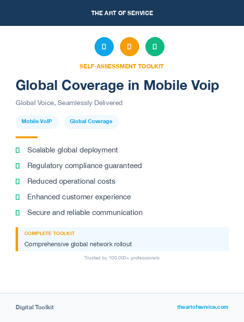 Global Coverage in Mobile Voip