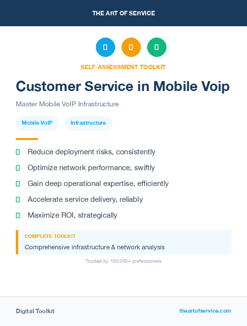 Customer Service in Mobile Voip