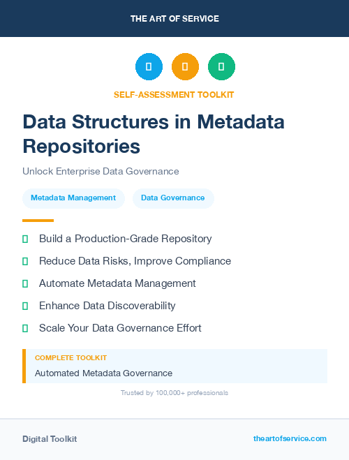 Data Structures in Metadata Repositories