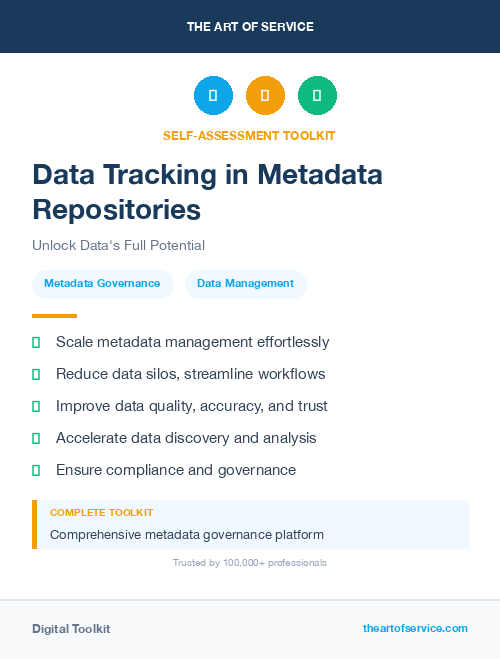 Data Tracking in Metadata Repositories