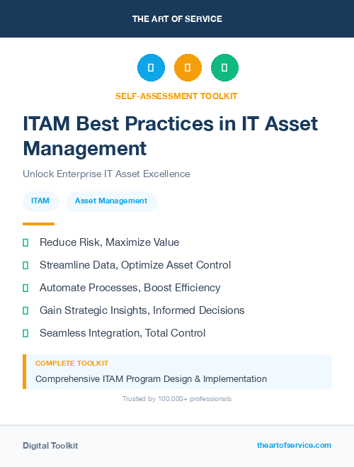 ITAM Best Practices in IT Asset Management