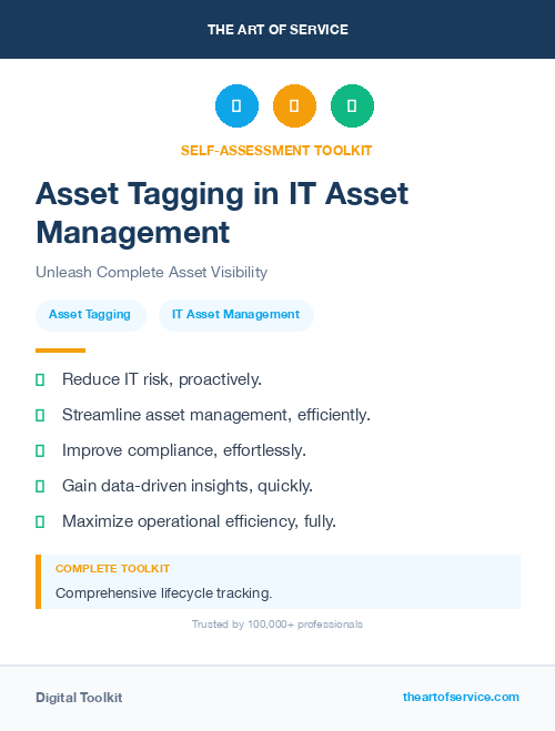 Asset Tagging in IT Asset Management