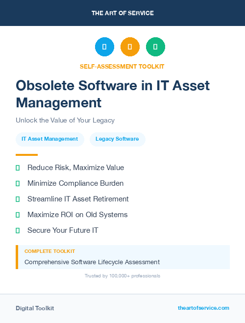 Obsolete Software in IT Asset Management