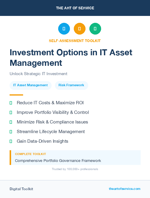 Investment Options in IT Asset Management
