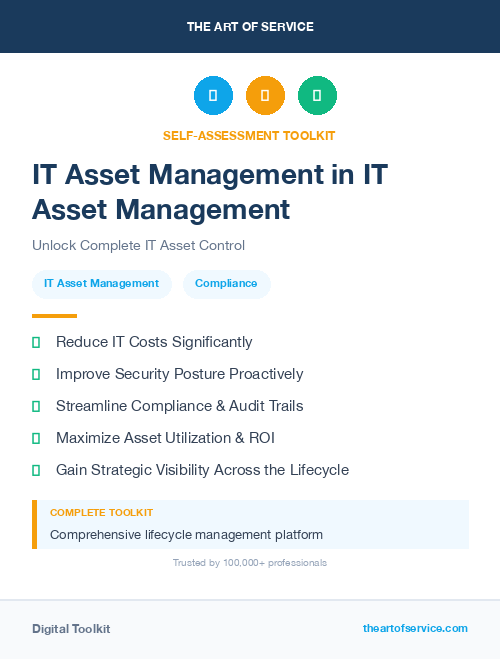 IT Asset Management in IT Asset Management