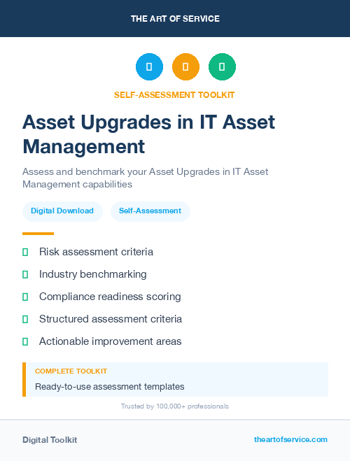 Asset Upgrades in IT Asset Management