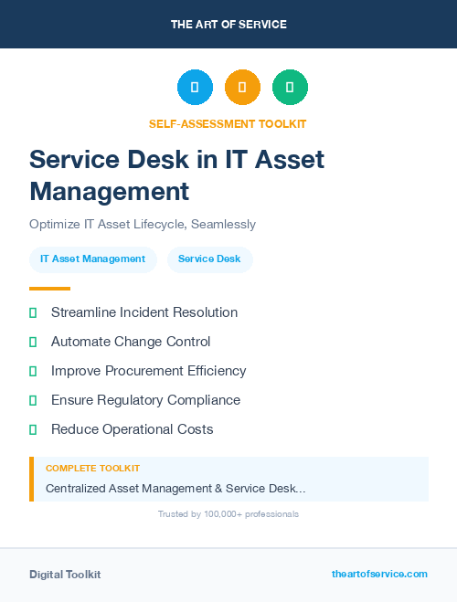 Service Desk in IT Asset Management