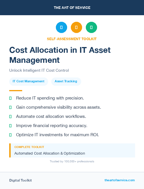 Cost Allocation in IT Asset Management