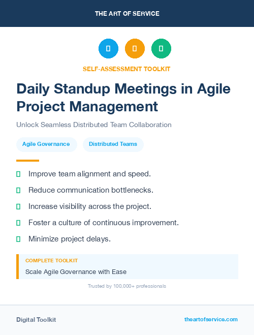 Daily Standup Meetings in Agile Project Management