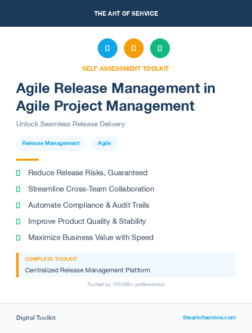 Agile Release Management in Agile Project Management