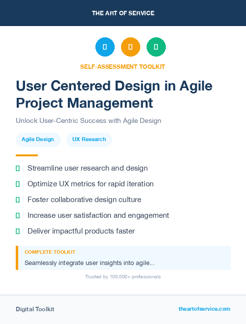 User Centered Design in Agile Project Management