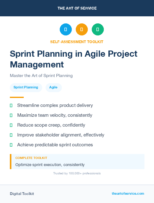 Sprint Planning in Agile Project Management
