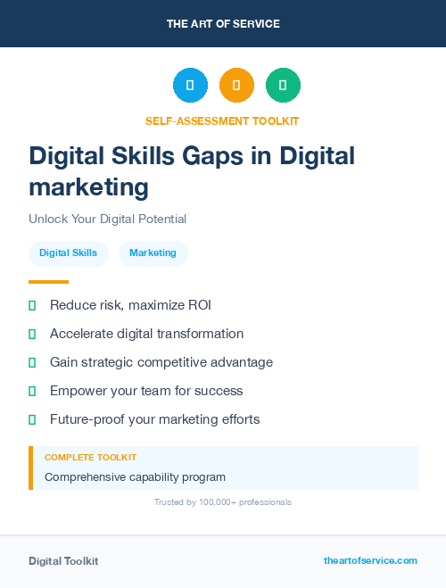 Digital Skills Gaps in Digital marketing