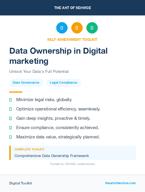 Data Ownership in Digital marketing