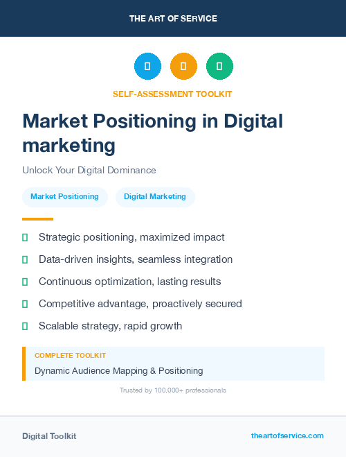 Market Positioning in Digital marketing