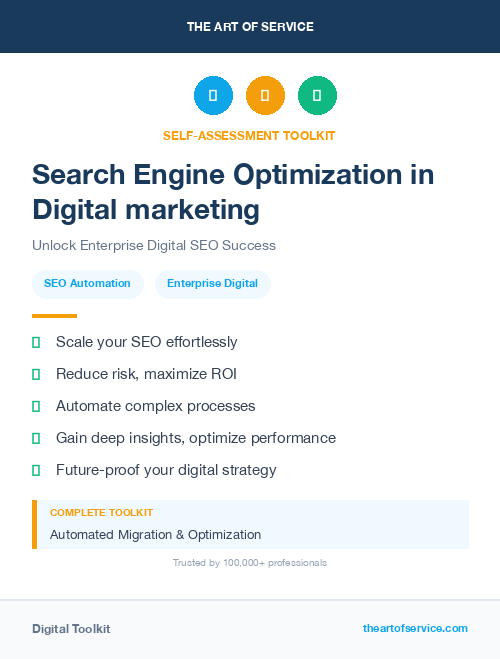 Search Engine Optimization in Digital marketing