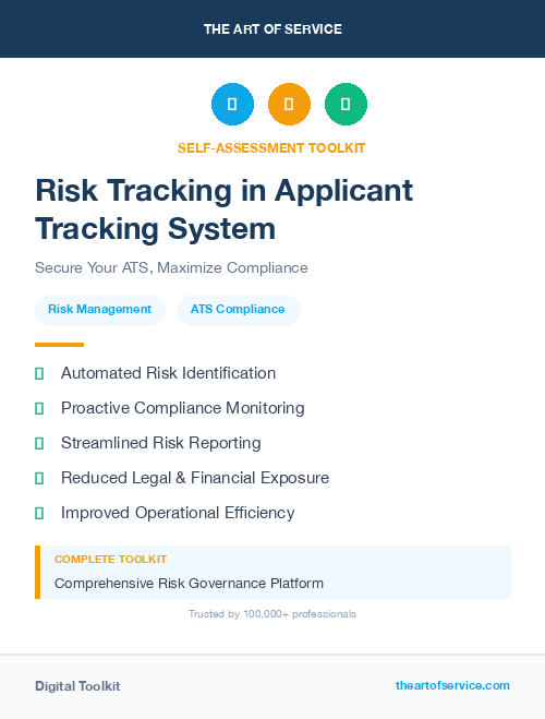Risk Tracking in Applicant Tracking System