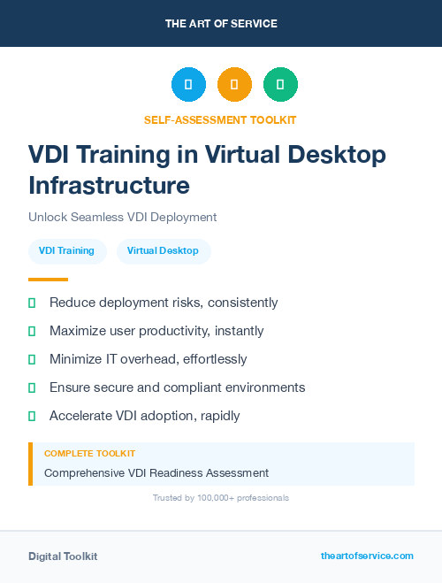 VDI Training in Virtual Desktop Infrastructure