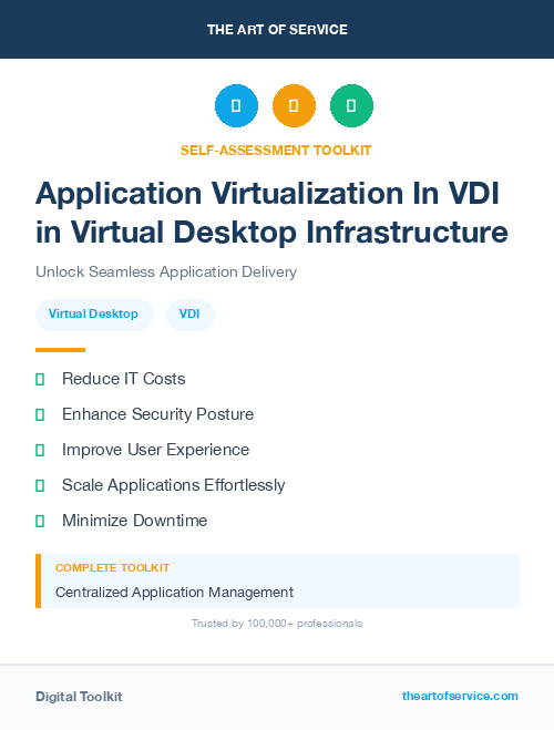 Application Virtualization In VDI in Virtual Desktop Infrastructure