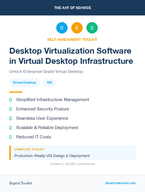 Desktop Virtualization Software in Virtual Desktop Infrastructure
