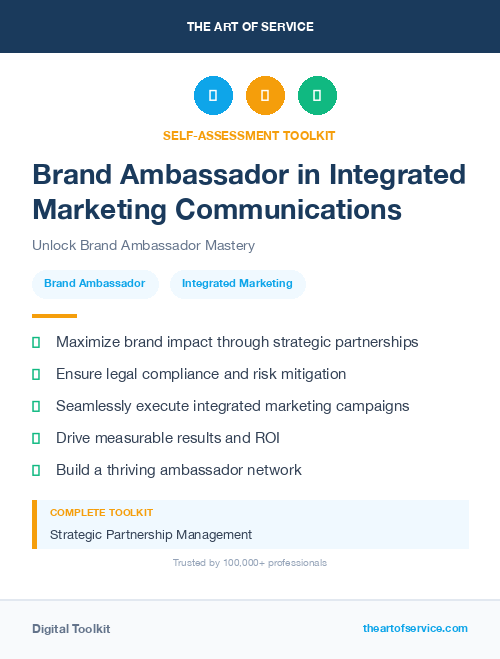 Brand Ambassador in Integrated Marketing Communications