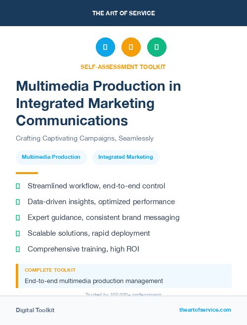 Multimedia Production in Integrated Marketing Communications