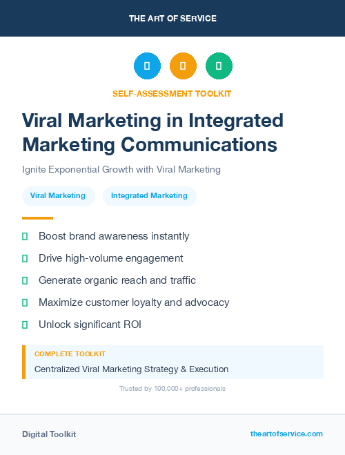 Viral Marketing in Integrated Marketing Communications