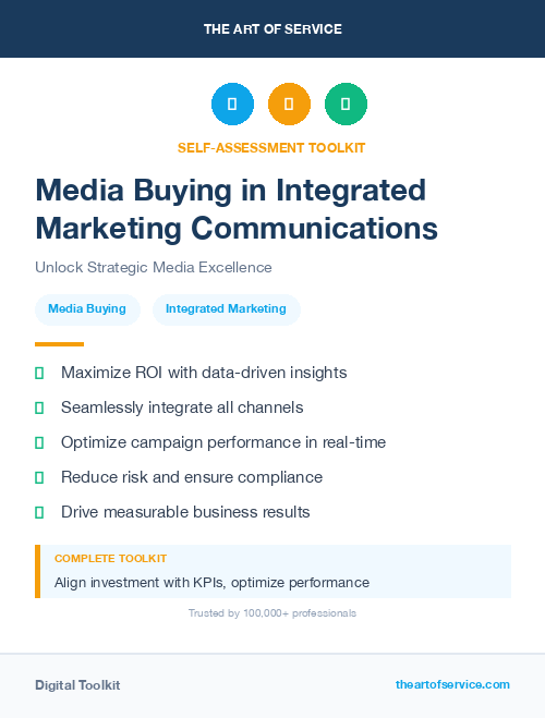Media Buying in Integrated Marketing Communications