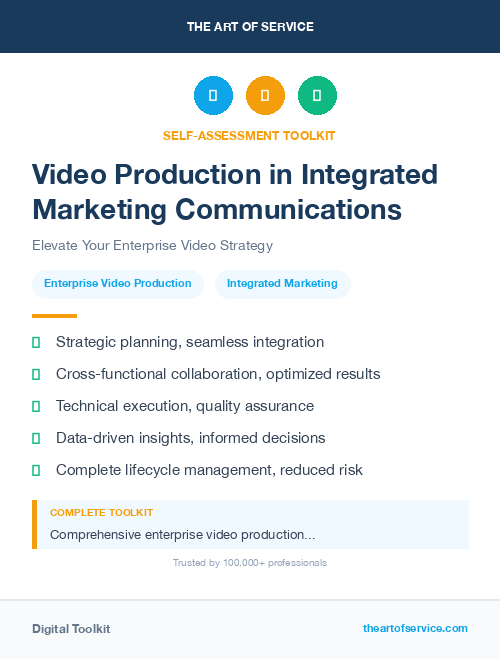 Video Production in Integrated Marketing Communications