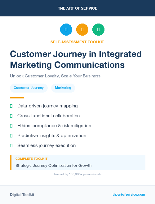 Customer Journey in Integrated Marketing Communications