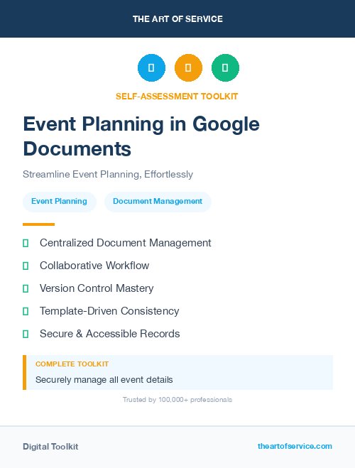 Event Planning in Google Documents