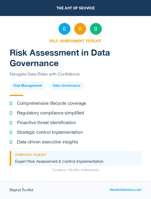 Risk Assessment in Data Governance