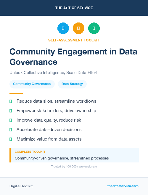 Community Engagement in Data Governance